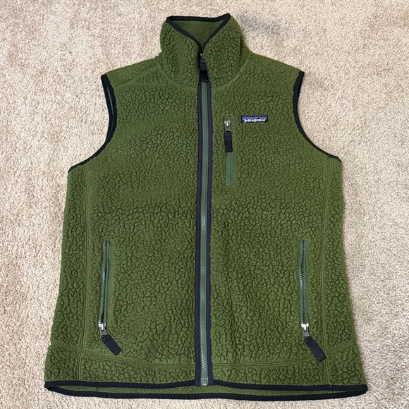 Patagonia Jackets & Blazers - Patagonia Olive Fleece Vest